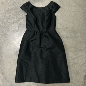 ALFRED SUNG Black Midi Dress